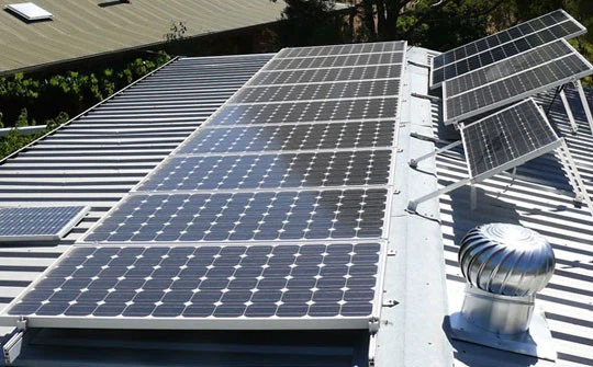 Roof rack for solar panels Roof rack for solar panels