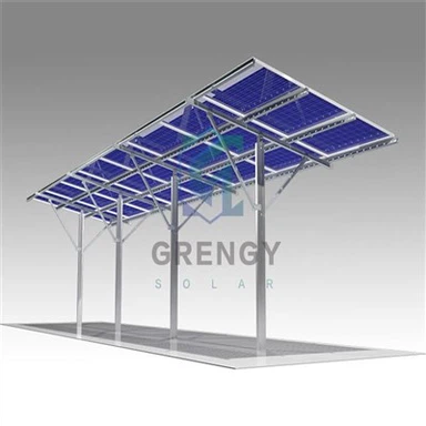 Бетонная основа Agrivoltaics Solar монтаж