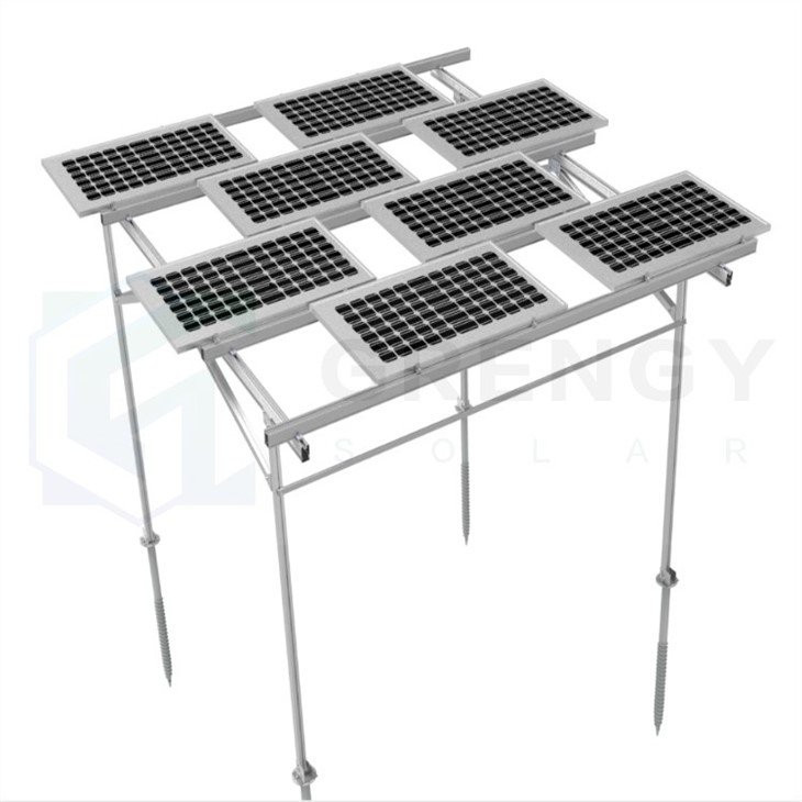 solar farm racking