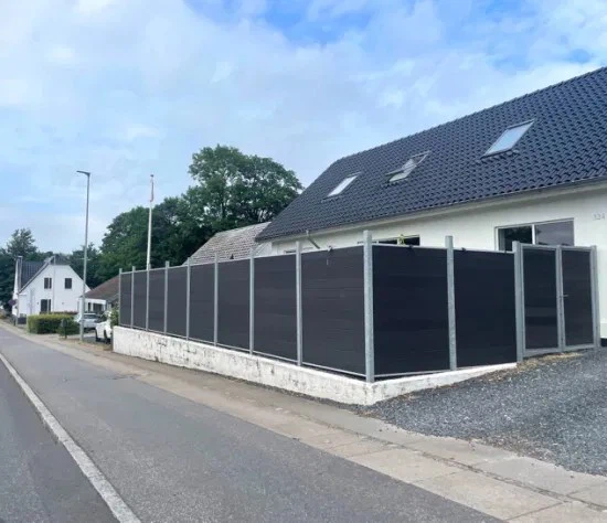 Bifacial Solar Fence