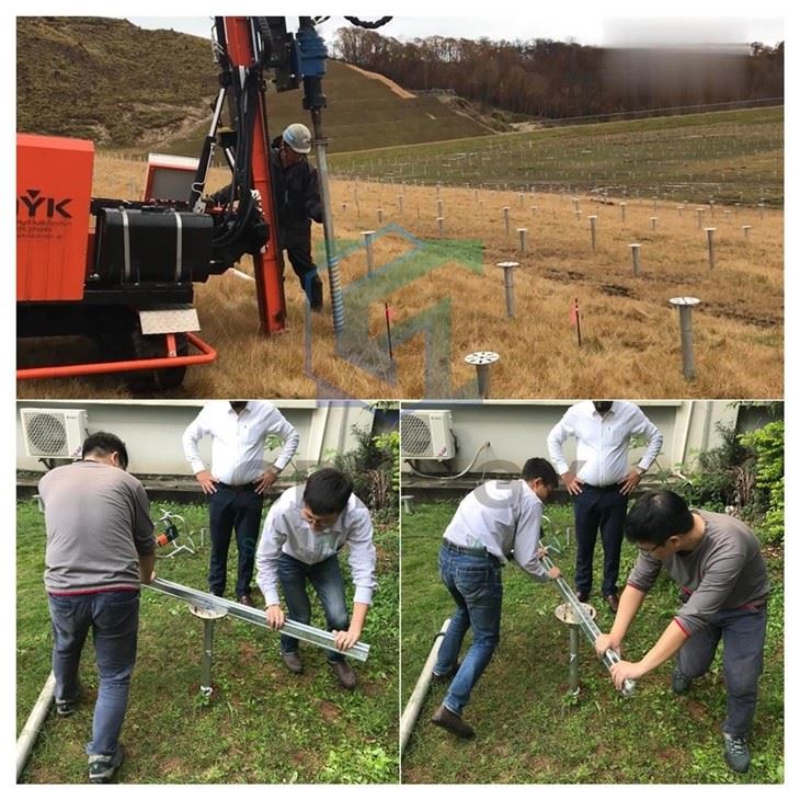 Hand Driven Screw Piles