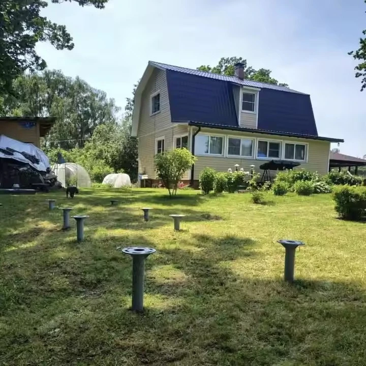 Hand Driven Screw Piles