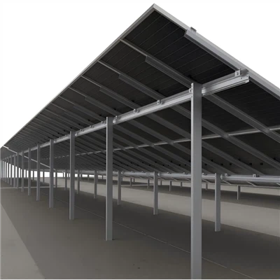 Стальная солнечная стойка с покрытием ZAM, наземное крепление